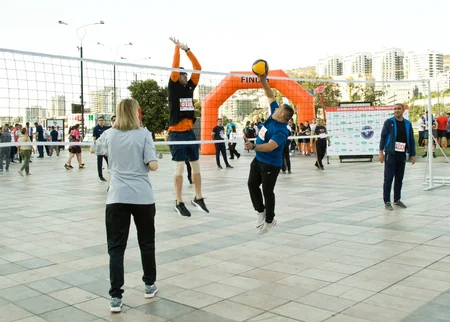AVF “Heydər Əliyev 100. Voleybola dəstək marafonu” keçirib