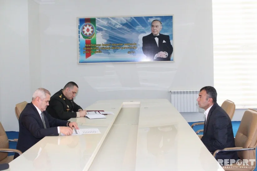Arzu Rəhimov Masallıda vətəndaşları qəbul edib - FOTO