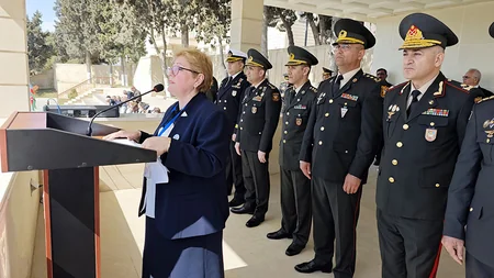 Hərbi liseyin 53 illik yubileyinə həsr olunmuş təntənəli mərasimi keçirilib