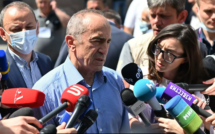 Armenia's former president Robert Kocharyan resigns from parliamentary seat