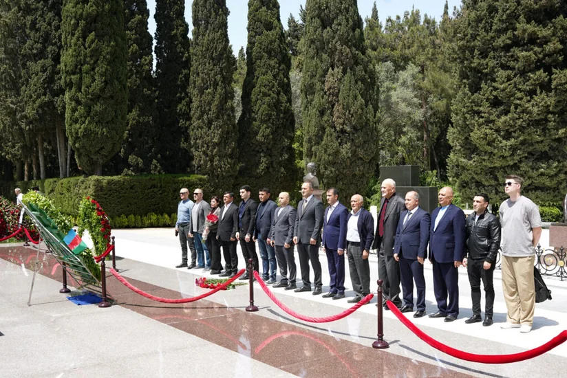 “Heydər Əliyev Kuboku-2024” beynəlxalq turnirinin qonaqları Ulu Öndərin xatirəsini yad ediblər 