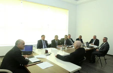 Səlim Müslümov Sabirabadda vətəndaşları qəbul edib