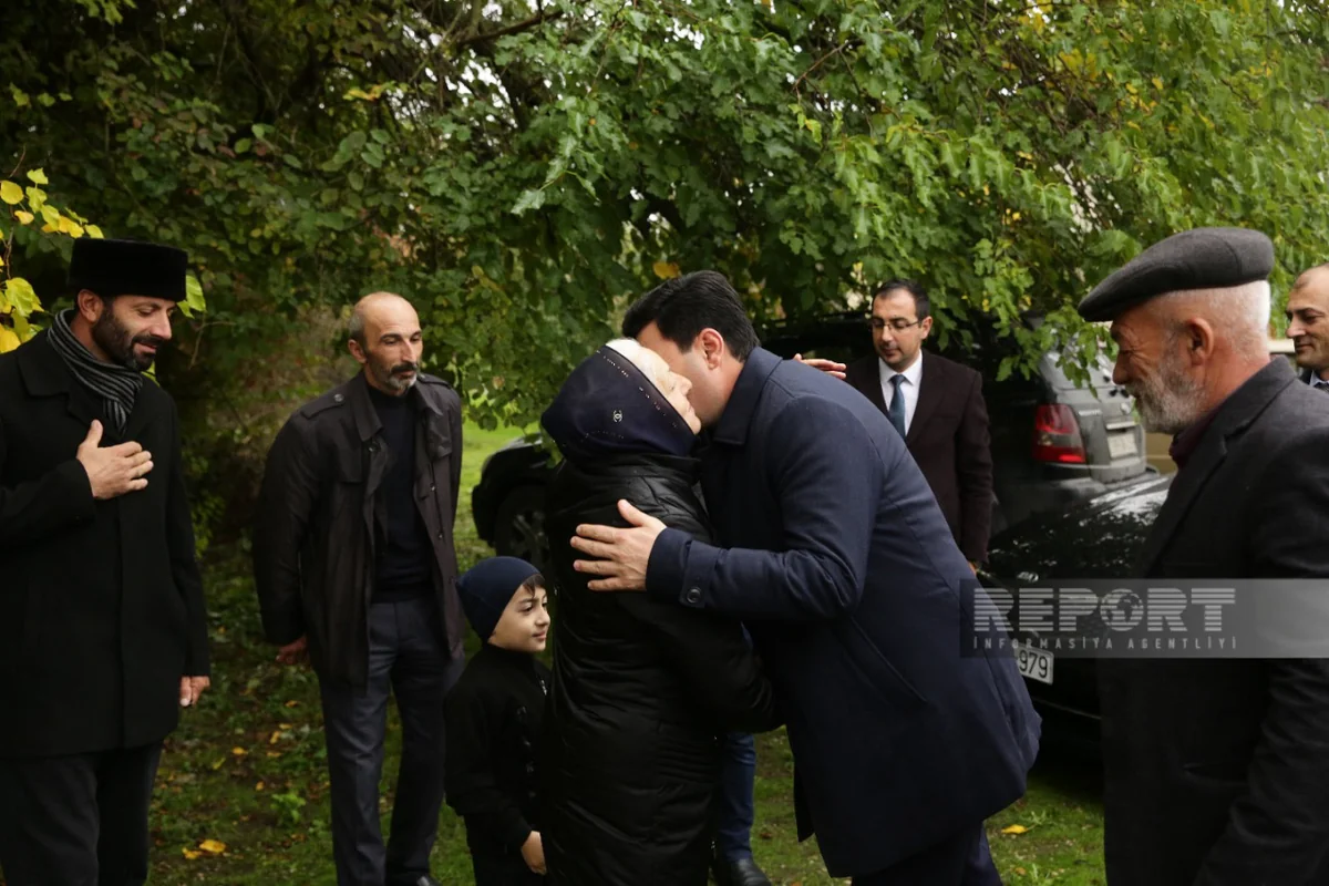 Xaçmazda şəhidin xatirəsinə inşa olunan bulaq kompleksi istifadəyə verilib
