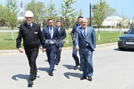​SOCAR prezidenti Sumqayıt Etilen-Polietilen Zavoduna baş çəkib