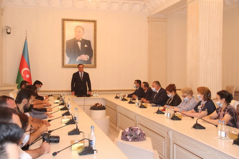 Gəncədə mətbuatın yaranmasının 146-cı ildönümü münasibətilə tədbir keçirilib