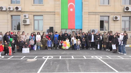 FHN işçiləri şəhid övladları üçün “açıq qapı günü” keçirib
