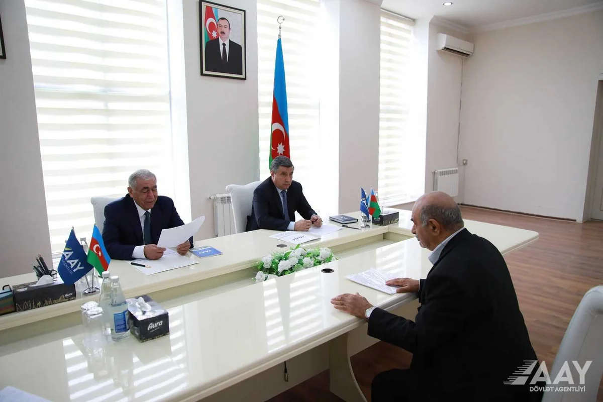 Saleh Məmmədov Masallıda vətəndaşları qəbul edib