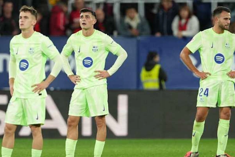 Барселона повторила антирекорд в матчах с Осасуной