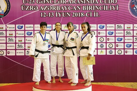Gənclərin cüdo üzrə Azərbaycan birinciliyində ilk qaliblər məlum olub