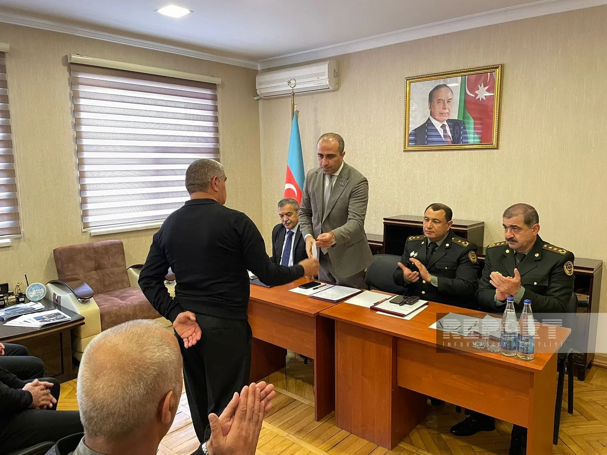 Əfv Sərəncamı 1 saylı Cəzaçəkmə Müəssisəsində icra olunub