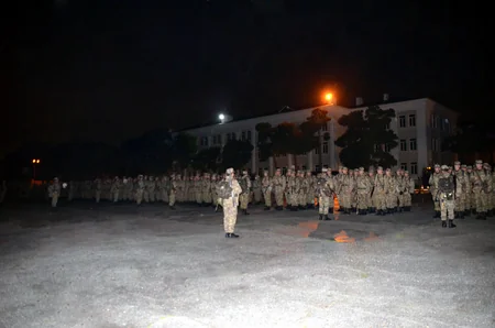 Field exit of cadets of Azerbaijan High Military School starts