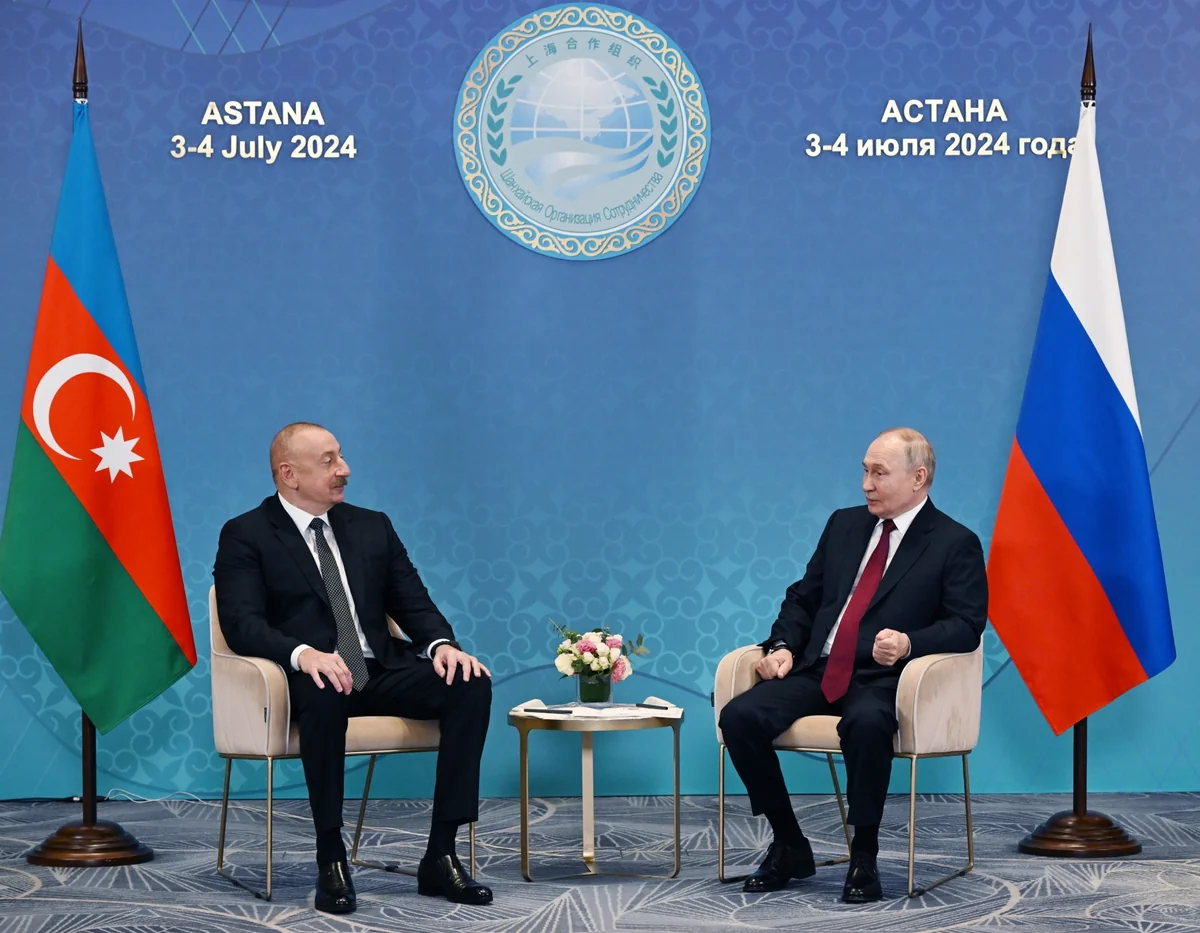 Vladimir Putin: Azərbaycanla Rusiya arasında hər şey müsbət inkişaf edir