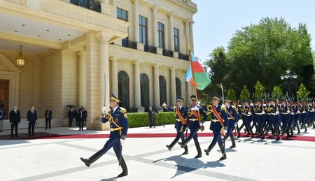 Official welcome ceremony was held for Polish President Andrzej Duda