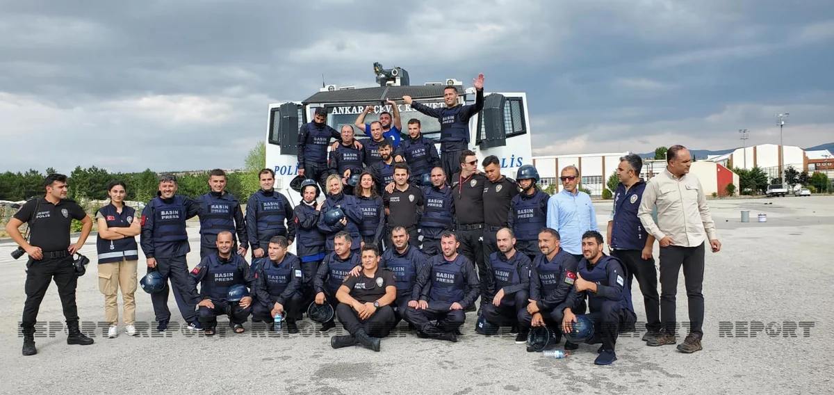 Ankarada azərbaycanlı jurnalistlərə ictimai hadisələrə müdaxilə tədris edilib