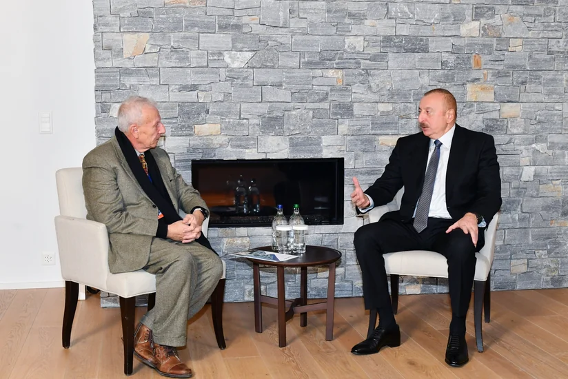 Prezident İlham Əliyev “Kromatix SA” şirkətinin baş icraçı direktoru ilə görüşüb - YENİLƏNİB