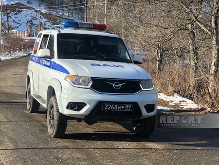 Сегодня по дороге Ханкенди - Лачын беспрепятственно проехали 36 автомобилей миротворцев