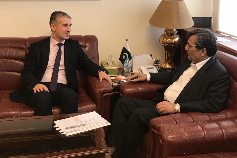 Azərbaycanın Pakistandakı səfiri ölkənin federal ticarət naziri ilə görüşüb