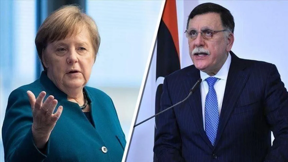 Merkel və Saraj Liviyada yaranmış vəziyyəti müzakirə etdilər