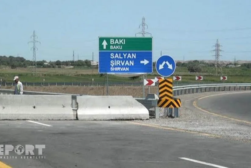 Salyanda avtomobil mühafizəçini vurub - FOTO