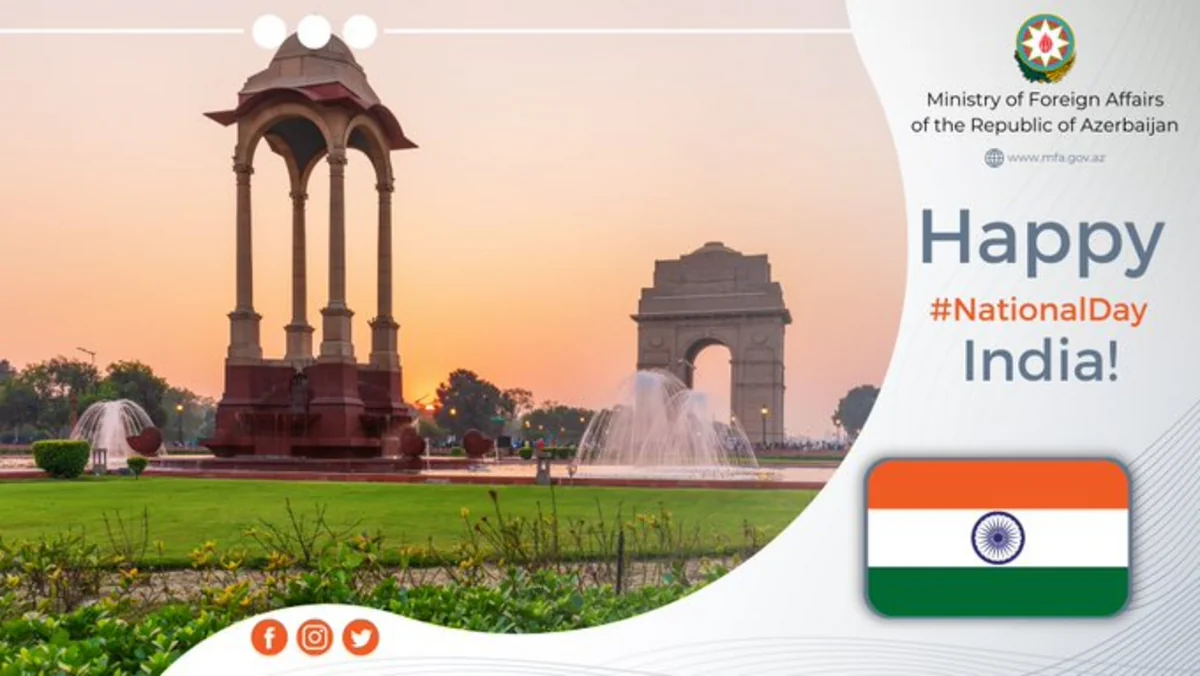 Azərbaycan XİN Hindistanı təbrik edib