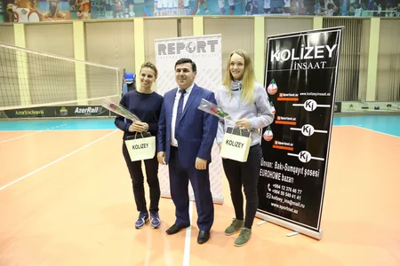 İdman jurnalistləri və Azəryol klubunun iştirakı ilə voleybol tədbiri keçirilib - FOTO