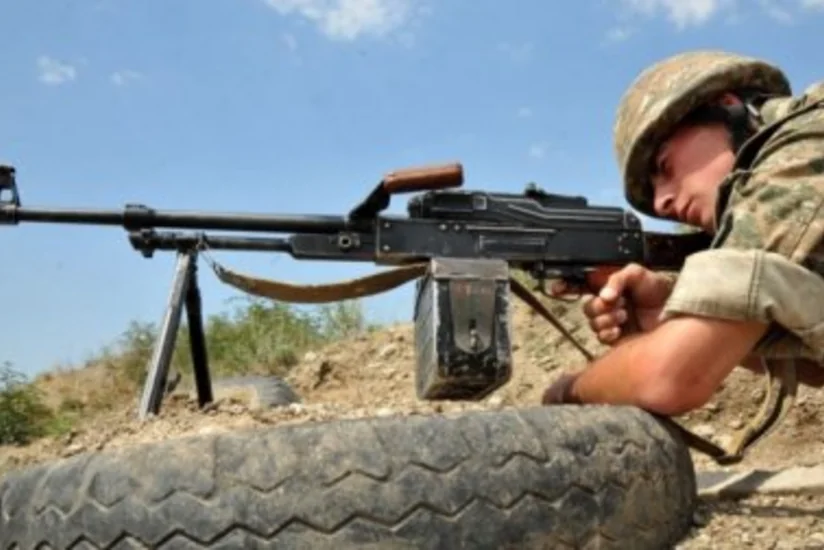 Armenian armed units violated ceasefire 43 times throughout the day