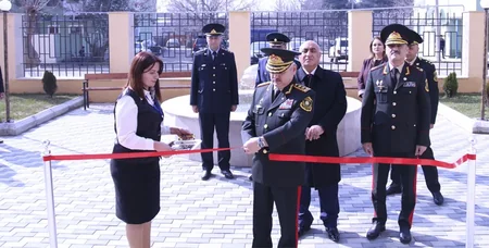 Dövlət Xidmətinin Goranboy rayon şöbəsinin yeni binası istifadəyə verilib