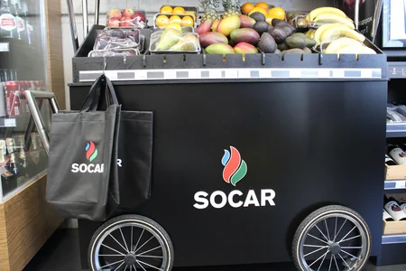 На АЗС SOCAR в Киеве открылся известный американский бренд