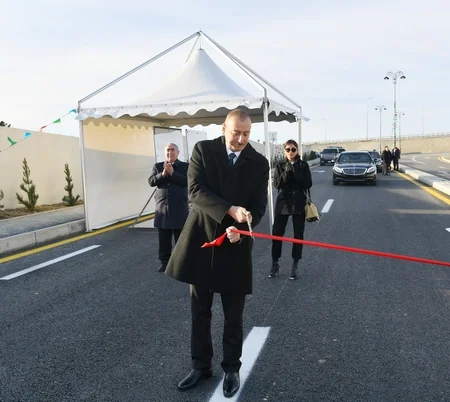 Prezident İlham Əliyev və birinci xanım Mehriban Əliyeva MİDA-nın Yasamal yaşayış kompleksinin açılışında iştirak ediblər - YENİLƏNİB