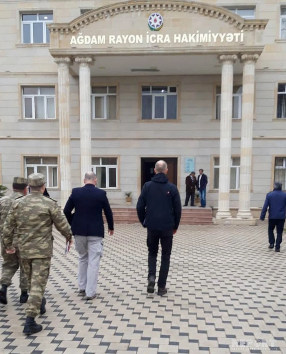 Təmas xəttində monitorinq keçirən ATƏT nümayəndələri Ağdam Rayon İcra Hakimiyyətində olublar - FOTO