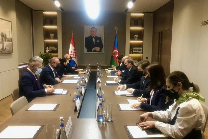 Главы МИД Азербайджана и Хорватии обсудили перспективы развития сотрудничества