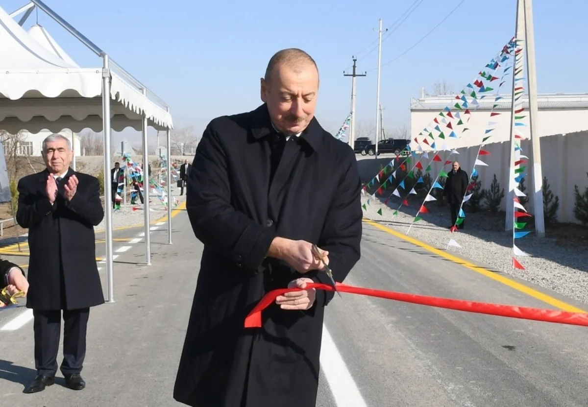 Pirili-Muradxan-Sor-Sor avtomobil yolu yenidən qurulub - YENİLƏNİB - FOTO