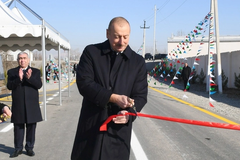 Pirili-Muradxan-Sor-Sor avtomobil yolu yenidən qurulub - YENİLƏNİB - FOTO