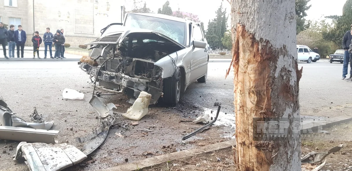 Ucarda zəncirvari yol qəzası baş verib, yaralılar var