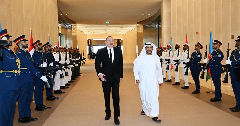 President Ilham Aliyev concludes his visit to United Arab Emirates