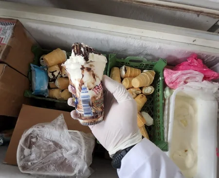 В Лянкяране ограничена деятельность цеха по производству мороженого