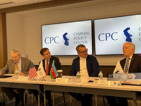 Xəzər İbrahim Azərbaycanın mina problemi barəsində ABŞ ictimaiyyətini məlumatlandırıb