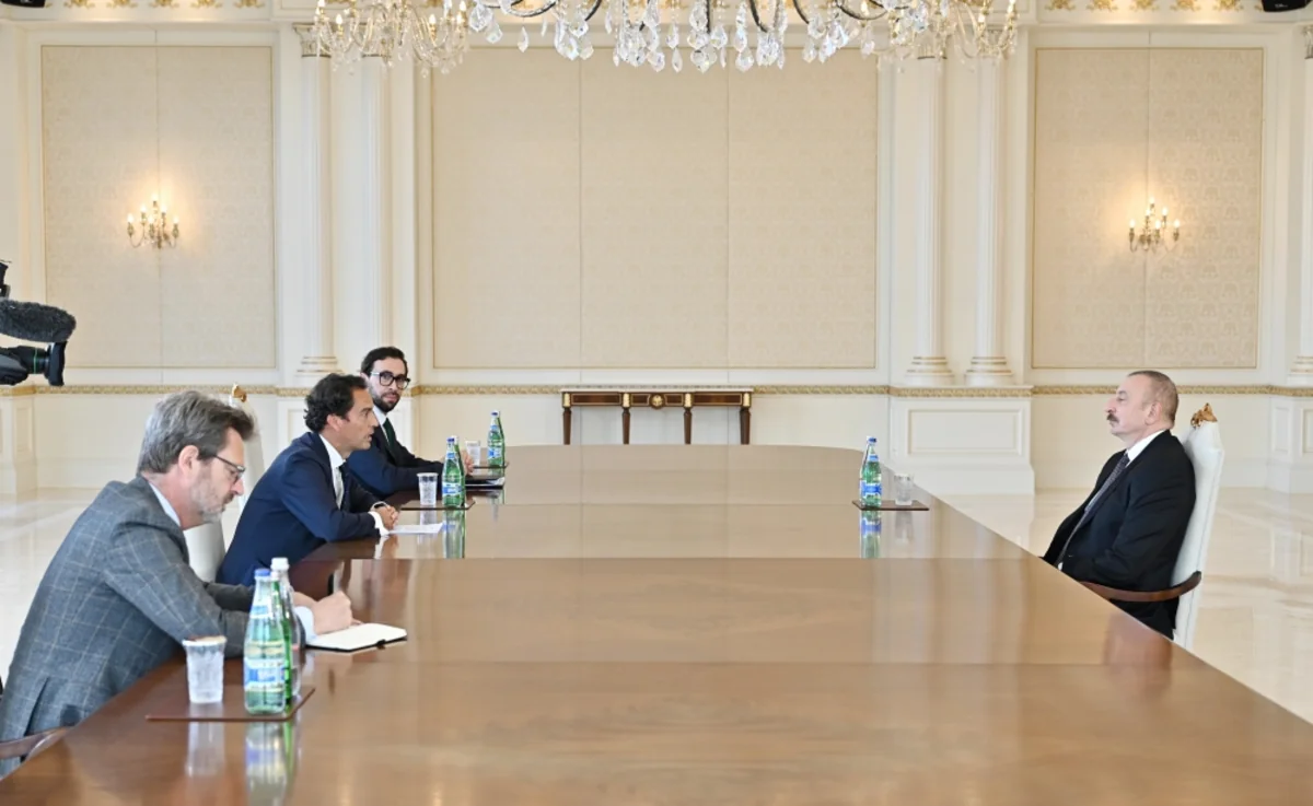 President Ilham Aliyev receives NATO Secretary-General's Special Rep