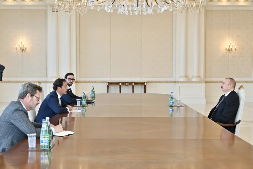 Prezident İlham Əliyev NATO Baş katibinin xüsusi nümayəndəsini qəbul edib