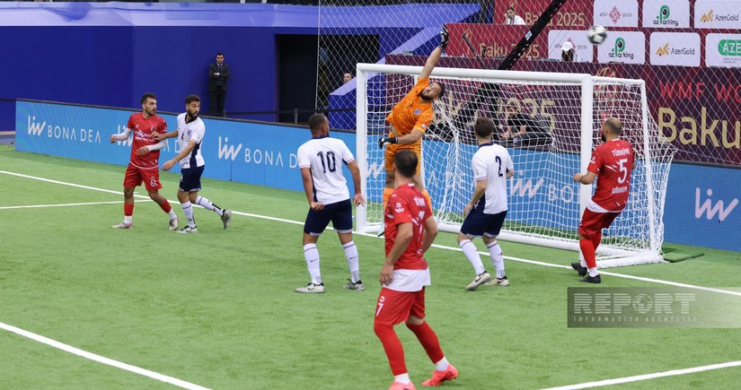 Minifutbol üzrə dünya çempionatı: Türkiyə İngiltərəyə məğlub olub