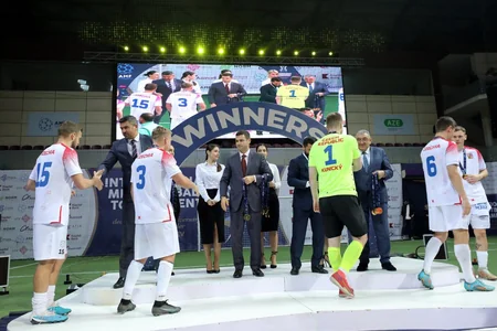Heydər Əliyev - 100 Beynəlxalq Minifutbol Turniri: Çexiya çempion, Azərbaycan 4-cü olub