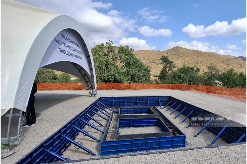 Kəlbəcərdə inşa olunan 4-cü yaşayış kompleksində 26 binanın inşası planlaşdırılır