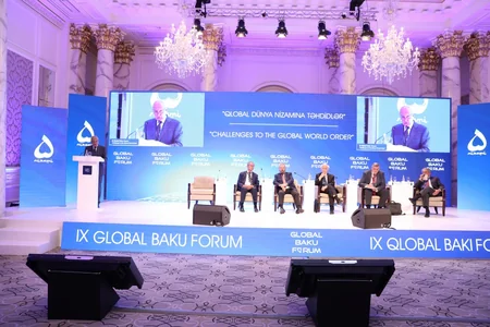 IX Qlobal Bakı Forumunda Yaxın Şərqdəki vəziyyət müzakirə olunub