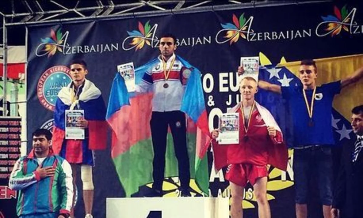 ​Azərbaycan kikboksçusu Avropa çempionu olub - FOTO