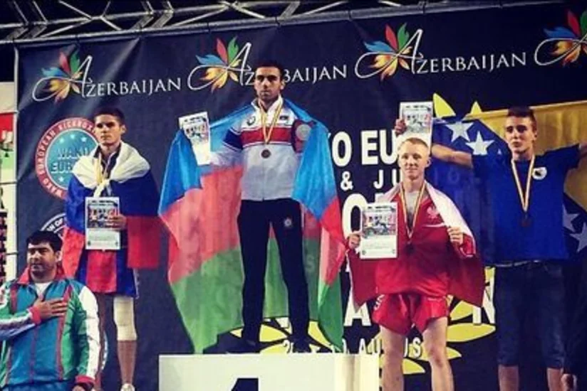 ​Azərbaycan kikboksçusu Avropa çempionu olub - FOTO