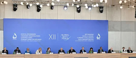 Prezident İlham Əliyev XII Qlobal Bakı Forumunun açılış mərasimində çıxış edib - YENİLƏNİB-3