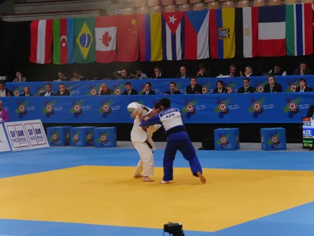 Azərbaycan cüdoçusu Avropa çempionatında bürünc medal qazanıb - FOTO