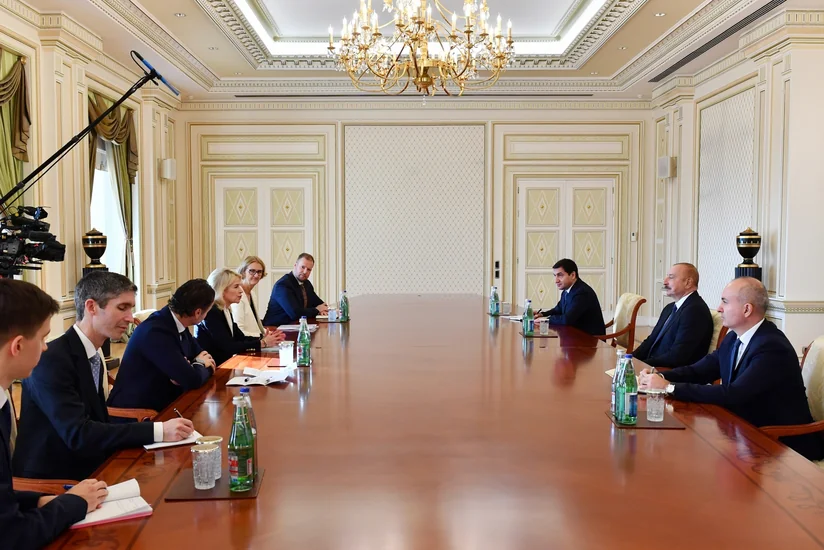 President of Azerbaijan Ilham Aliyev receives President of OSCE Parliamentary Assembly - UPDATED
