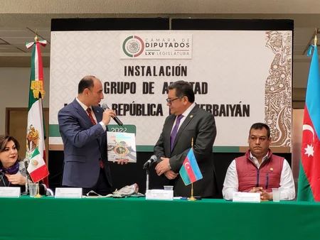 Meksikanın Deputatlar Palatasında Azərbaycanla Dostluq Qrupu yaradılıb
