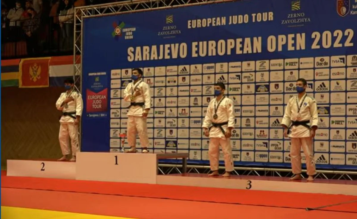 Azərbaycan cüdoçuları Açıq Avropa turnirində qızıl və gümüş medal qazanıb